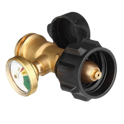 5-40 LB Propane Tank Gauge Brass Adapter for Propane Tanks
