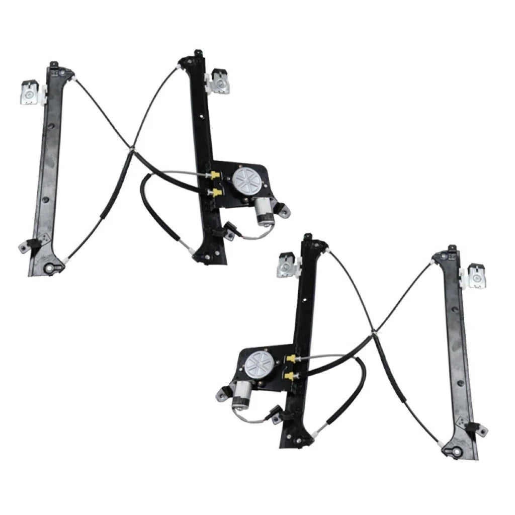 Window Regulator Pair for Chevy Silverado 3500 (2001–2006) PLX-M0-USA-REPG491702-CL360A73, GM1550114, GM1551114