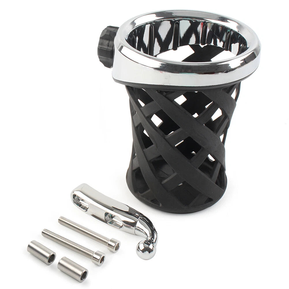 Handlebar Cup Holder with Mesh Basket for Goldwing GL1800 (2001–2021)