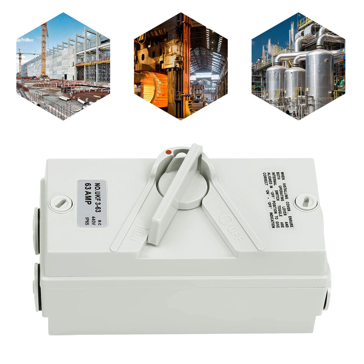 3 Pole Safety Isolation Switch for