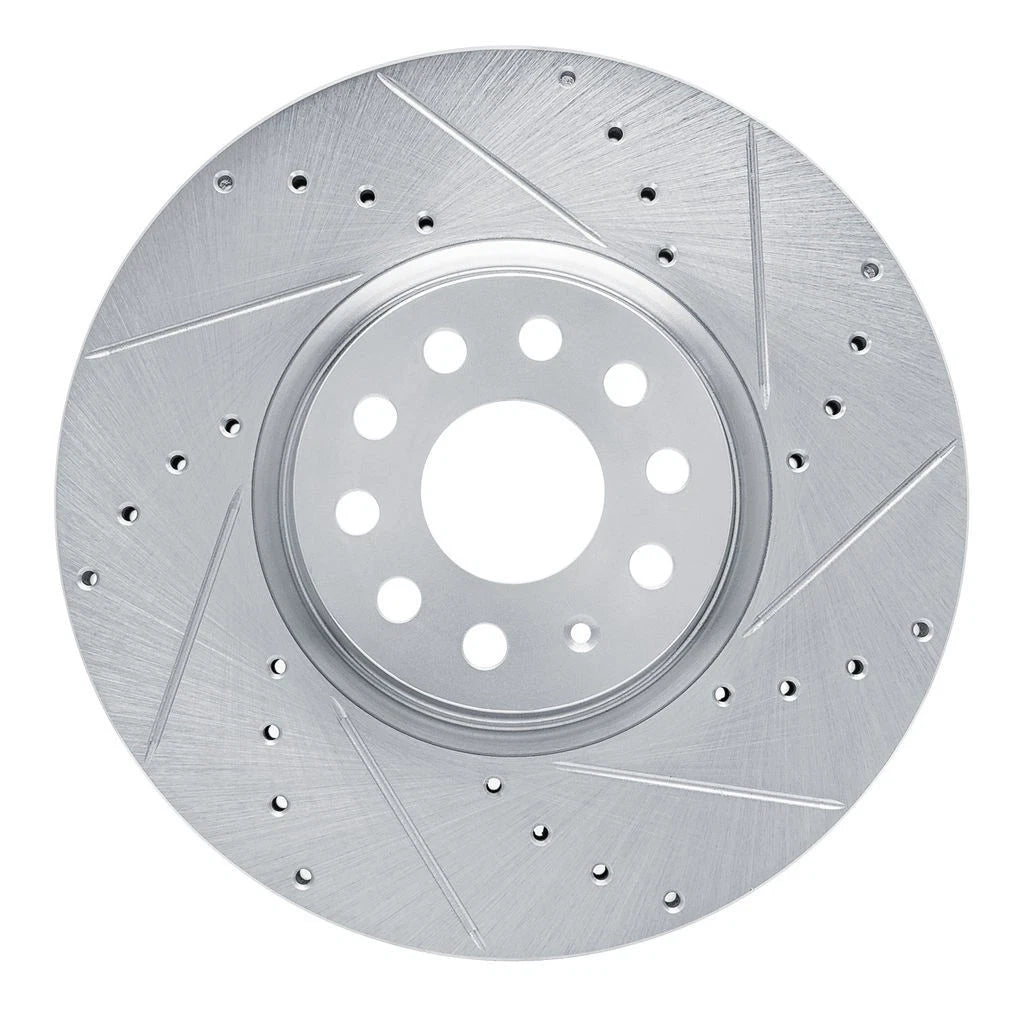 Rotor Set for Volkswagen Teramont (2019) ALX-PAU-DF-7612-74058-CLA2, Drilled & Slotted