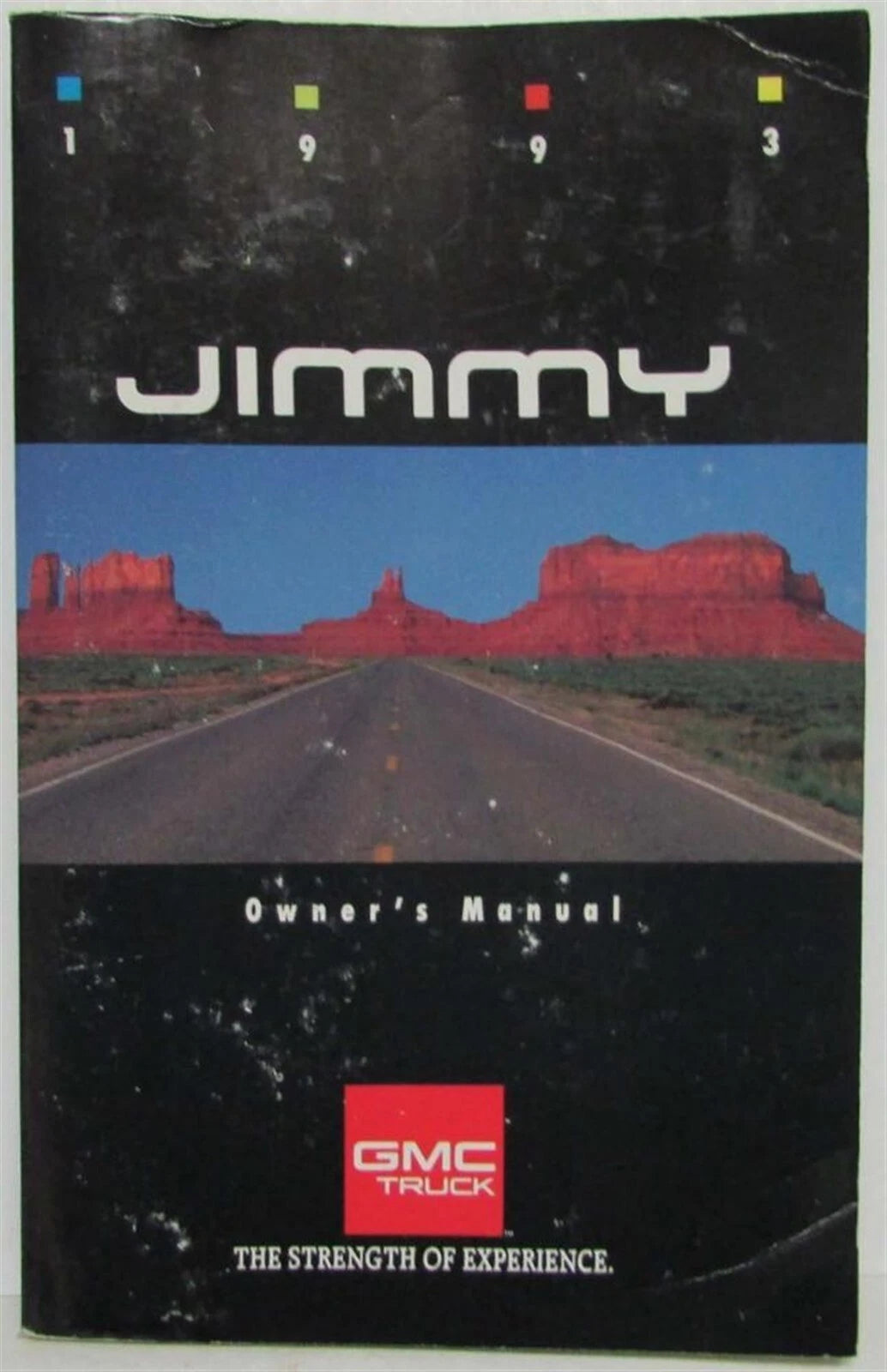 Owners Manual for GMC Truck Jimmy (1993)