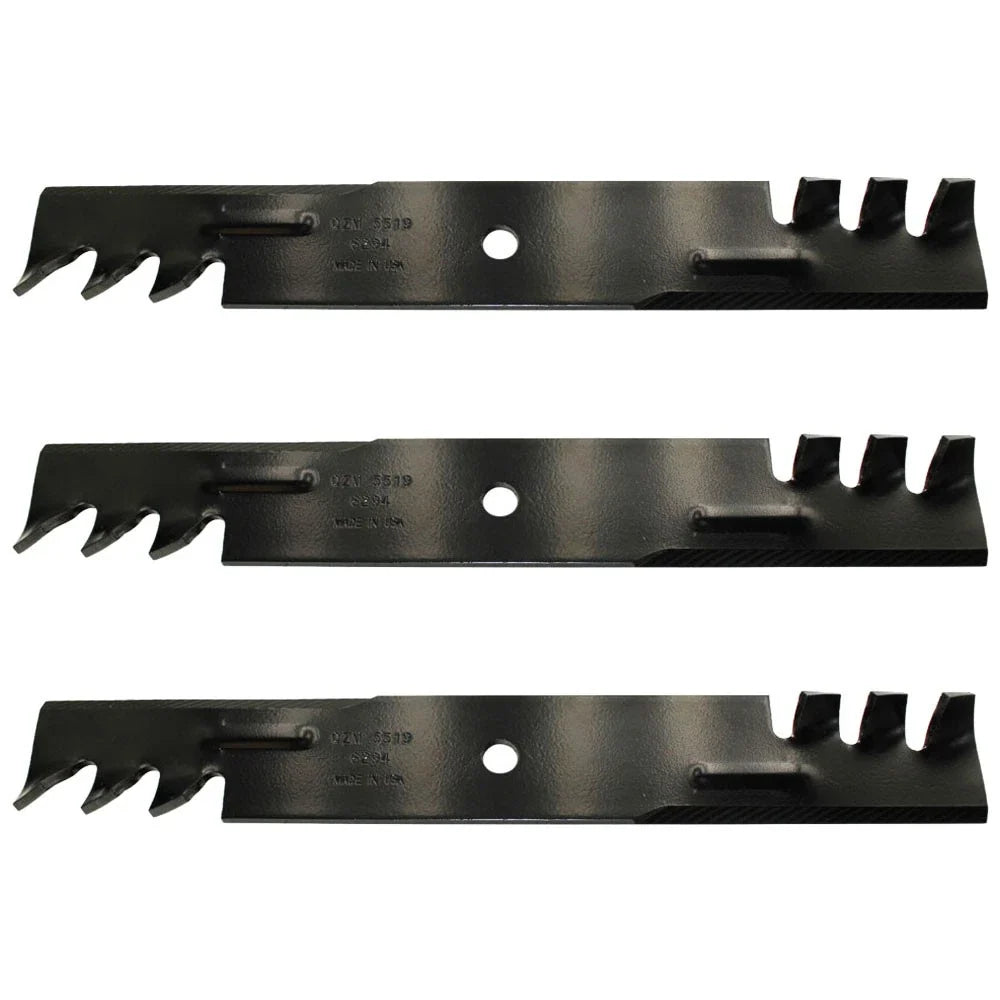 3X HD Mulching Blades for Exmark (303283, 103-2508, 103-2518, 103-6582)
