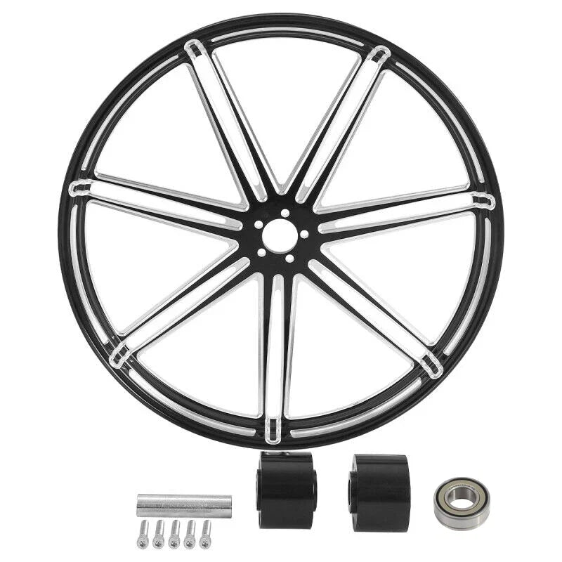 30" Front Wheel Rim Hub Dual Disc for Harley Touring ABS (2008–2025)