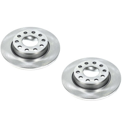 Set of 2 Powerstop Brake Discs for Audi A4 Quattro (2002–2006) SET-P15EBR656-2