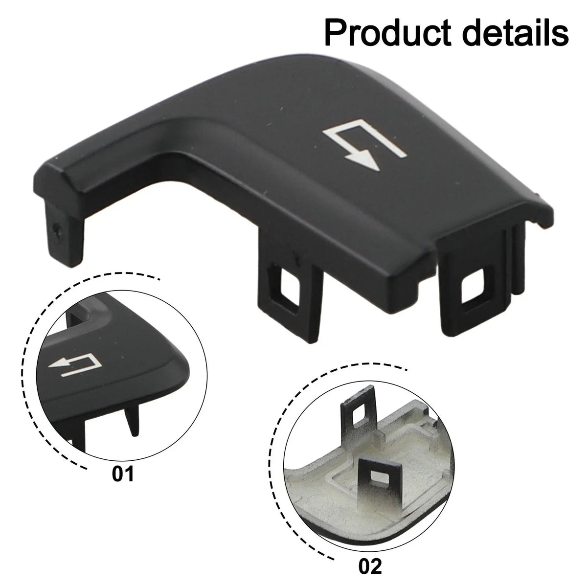 Steering Wheel Button Cover Set for Mercedes-Benz Cars
