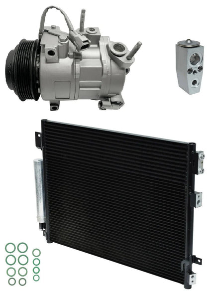 AC Compressor Kit With Condenser for Dodge Charger 6.2L (2017–2017)