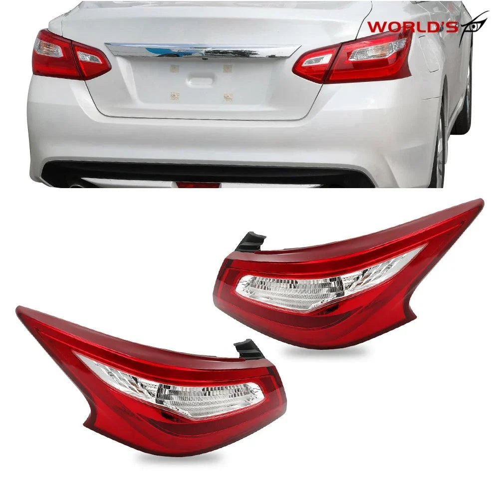 Set of 2 Outer Tail Light Brake Lamps for Nissan Altima (2016–2018)