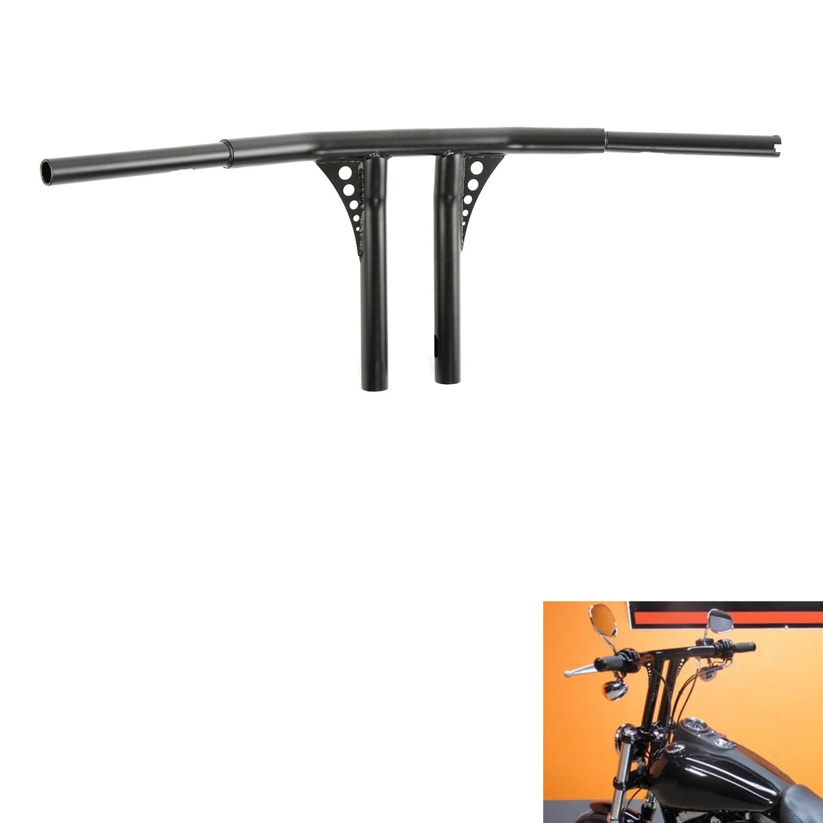 1 1/4" T-Bar Handlebar for Harley Softail Fatboy Road King
