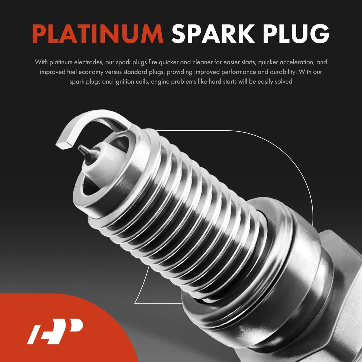 Set of 6 Ignition Coils & Iridium Spark Plugs for Jeep Grand Cherokee (2016–2018)