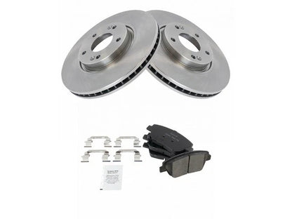 Brake Pad and Rotor Kit for Hyundai Sonata (2011–2015) 83544TKJB