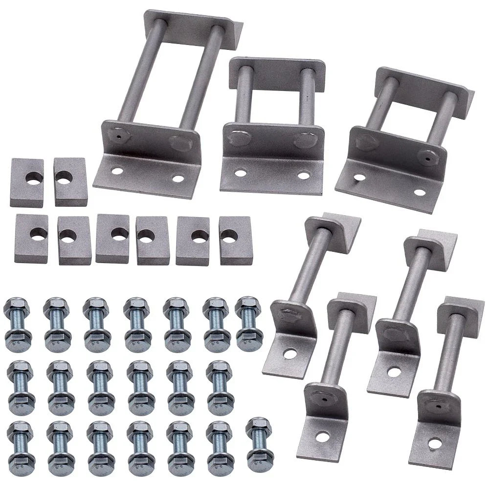3rd Row Seat Brackets w/ Strikers & Bolts for Chevrolet Tahoe/Yukon (2000–2014)