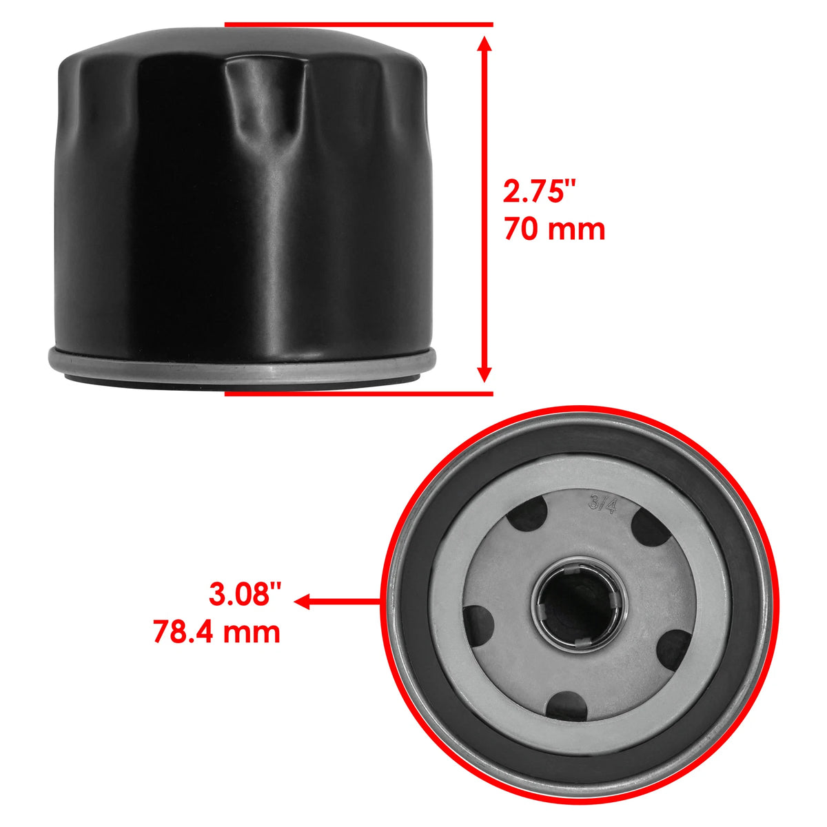 Oil Filter for Kohler Cub Cadet Bad Boy Scag Toro
