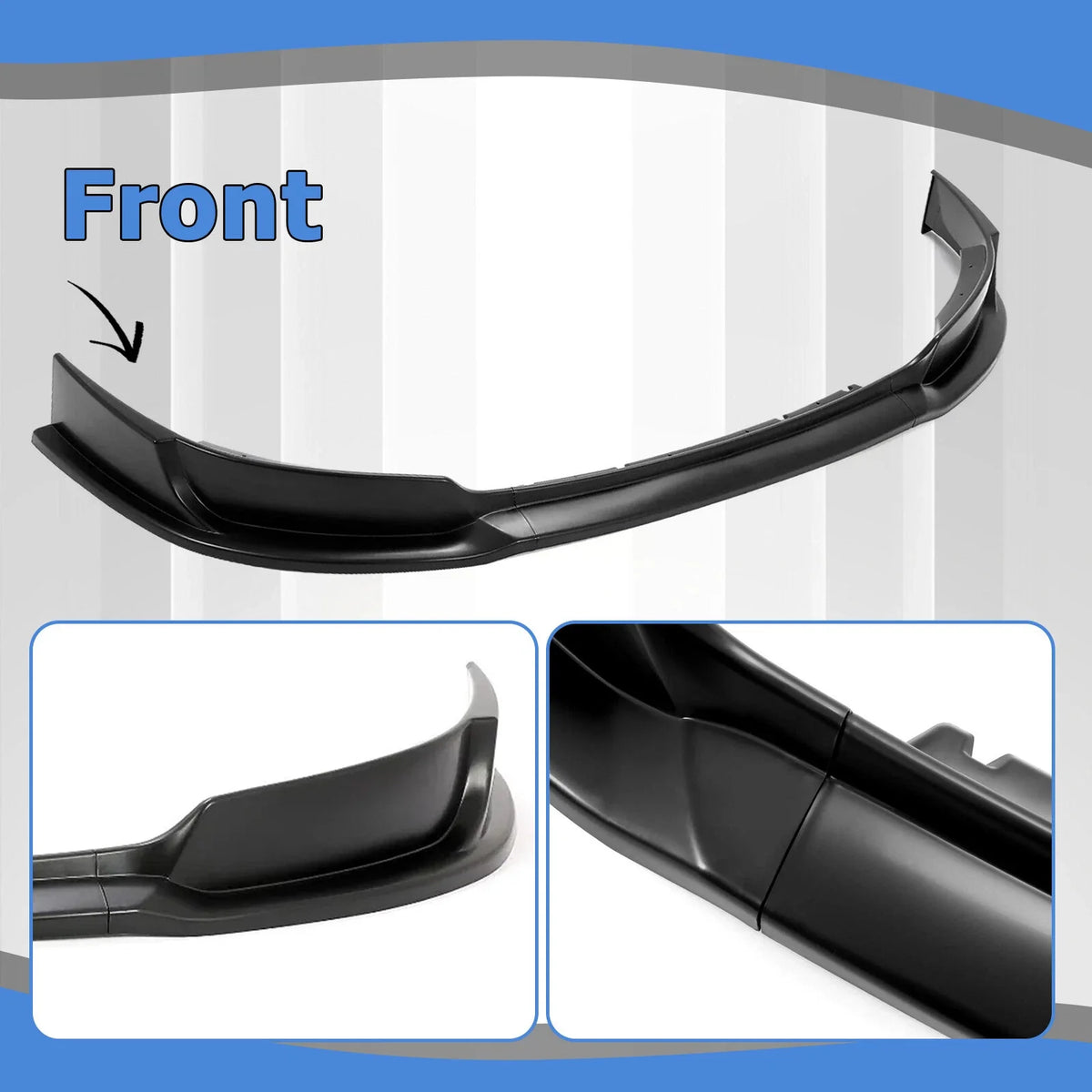 Front Bumper Lip Splitter for Ford Mustang GT V6 (2013–2014) RTR Style