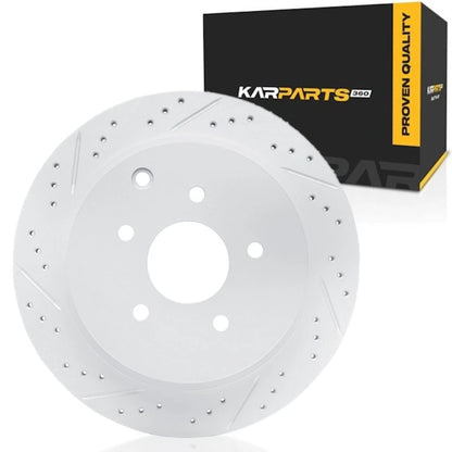 Brake Rotor Set for Nissan Murano (2003–2007) ALX-PAU-DF-830-67089L-CLA1