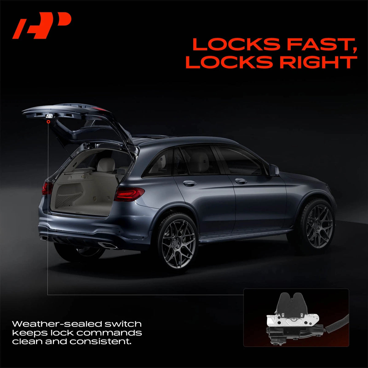 Rear Door Lock Actuator for Mercedes-Benz C230 E400 CLS550 SLK55 AMG (2007–2016) - 2047500185