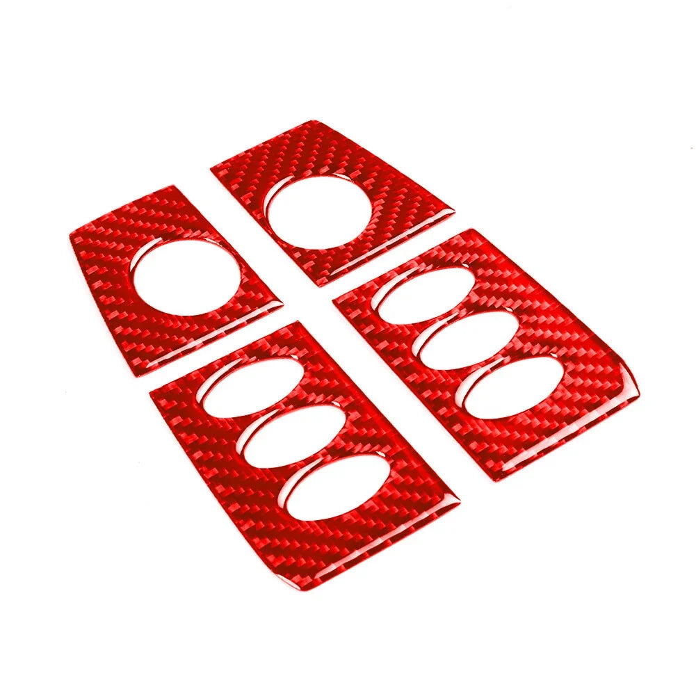 Set of 4 Radio Control Switch Panel Cover Trim for Porsche Boxster 996 (1998–2004)