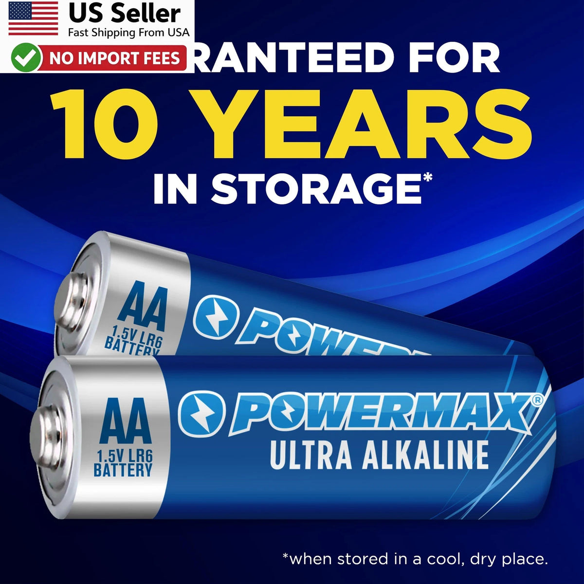 24 Count Powermax AA Batteries Ultra Long Lasting Alkaline