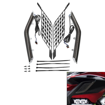 LED Radiator Grill Panels for Honda Goldwing GL 1800 Tour DCT (2018–2023)