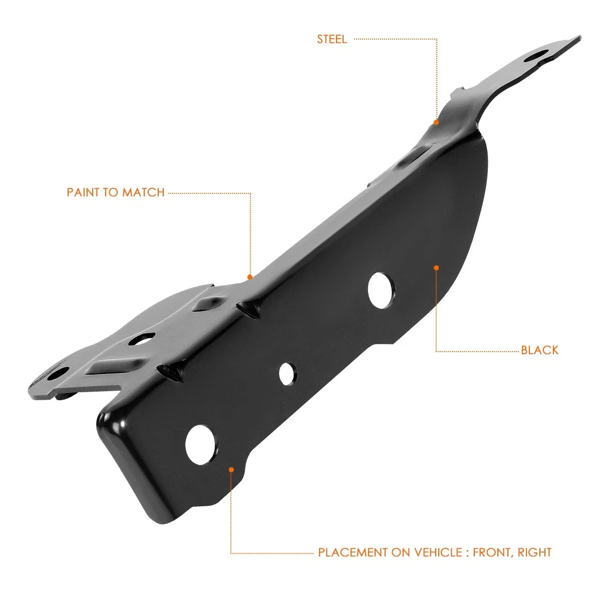 Passenger Side Engine Hood Hinge for Chevy Silverado/GMC Sierra (2007–2013)