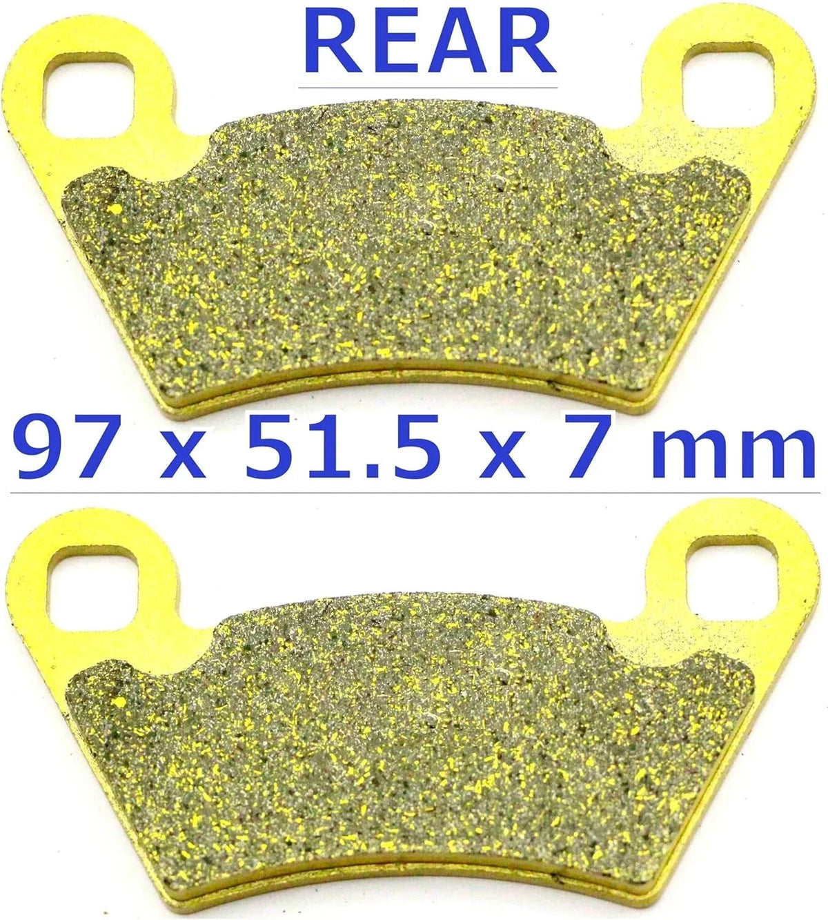 MC Brake Pads for Polaris Sportsman 500 Touring HO (2011–2013) Front Rear