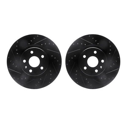 2X Brake Discs for Chevrolet Coupe CTS (2008–2017) WHPN1-46017