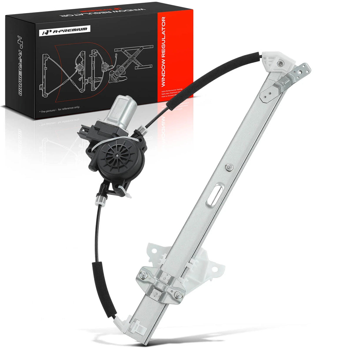 Front Right Power Window Regulator for Mazda 3 3 Sport (2014–2018) BHN9-58-590A, BHN9-58-58X, 751-128