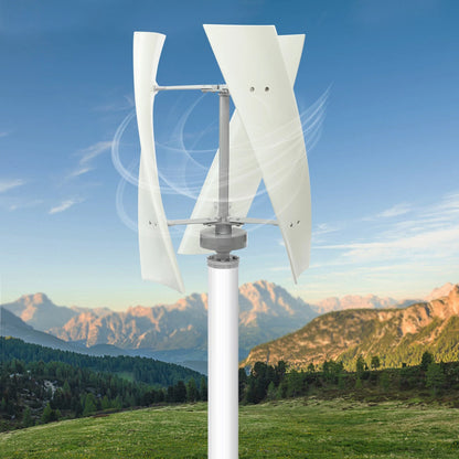 100W Vertical Axis Wind Turbine Generator for Home, Boat, Cabin