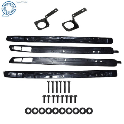 Set of 2 Roof Rack Cross Bars for Toyota Tacoma Double Cab (2005–2019)