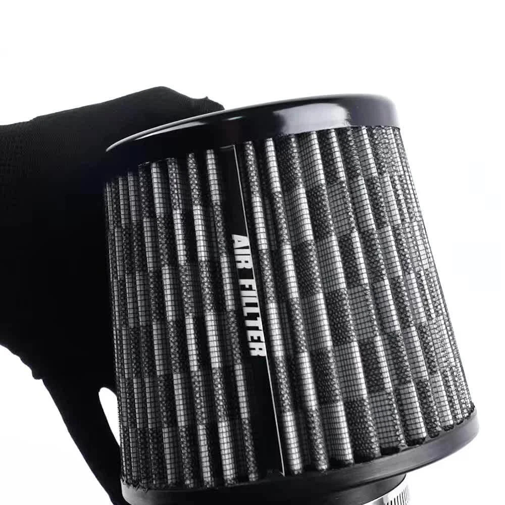 3" Cold Air Intake Cone Replacement Dry Air Filter for