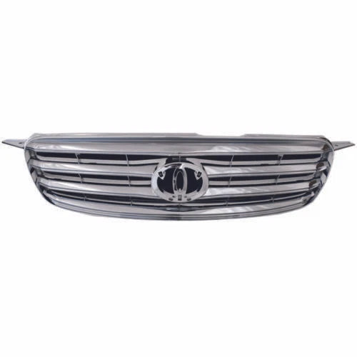 Chrome ABS Horizontal Grille for Toyota Corolla (2003–2004) FG737
