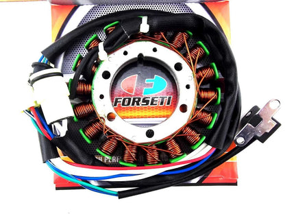 FORSETI Stator Magneto Generator Assembly for YAMAHA YFM450 KODIAK (03-06)