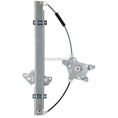 Front Left Window Regulator w/ Motor for Nissan Versa (2008–2010) 17-00741AN, 11700741-101, 80721EE00D, 80730ZE81A