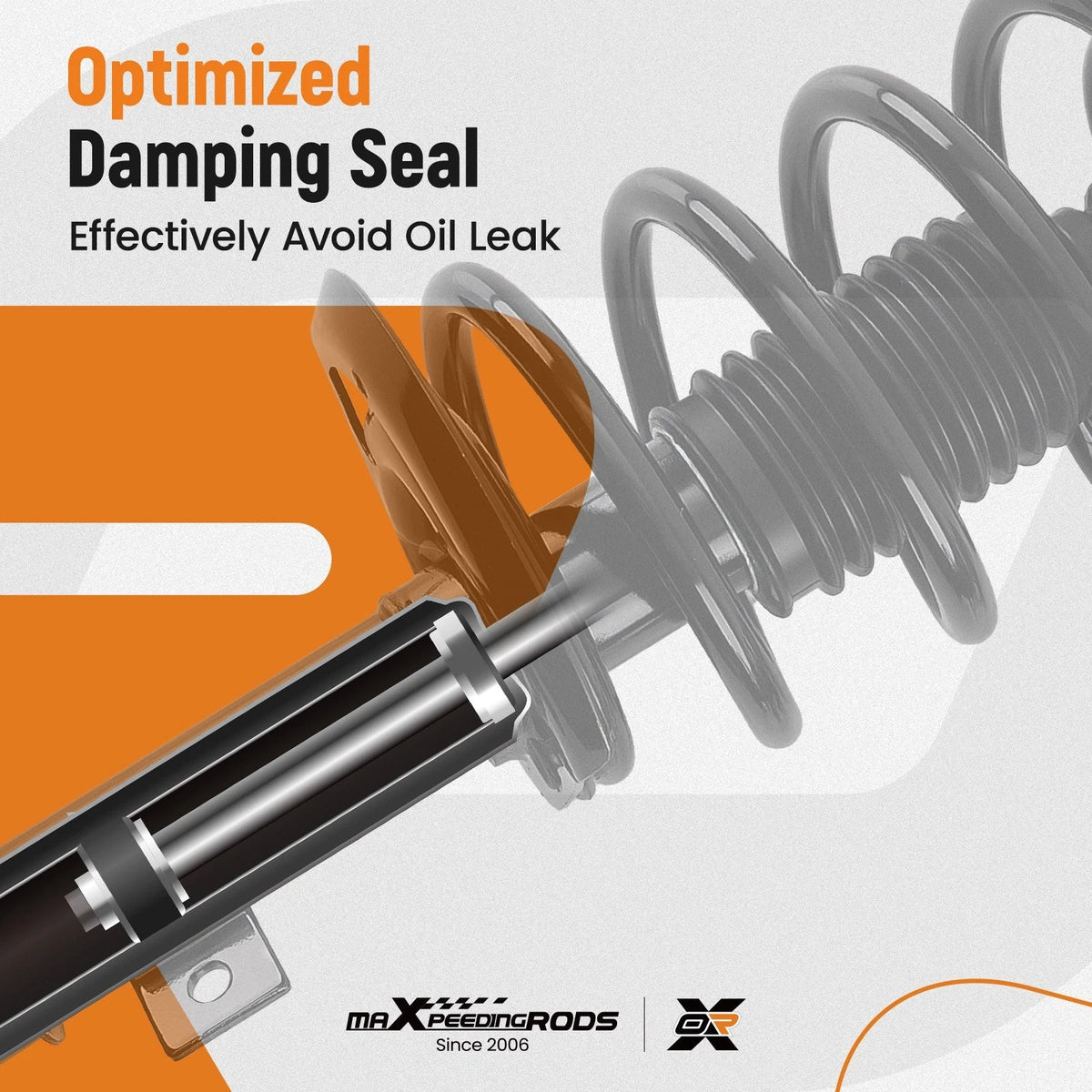 Quick Front Strut Coil Spring for Dodge Journey (2009–2020)