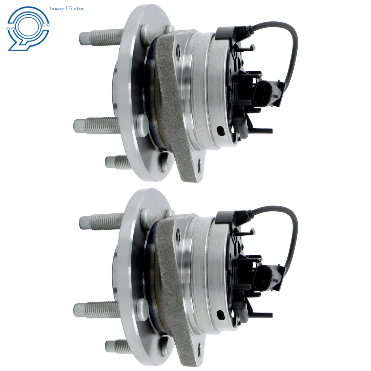 Pair of Front Wheel Bearings Hubs for Chevy Cobalt HHR (2008–2010) 513214