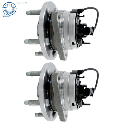 Pair of Front Wheel Bearings Hubs for Chevy Cobalt HHR (2008–2010) 513214