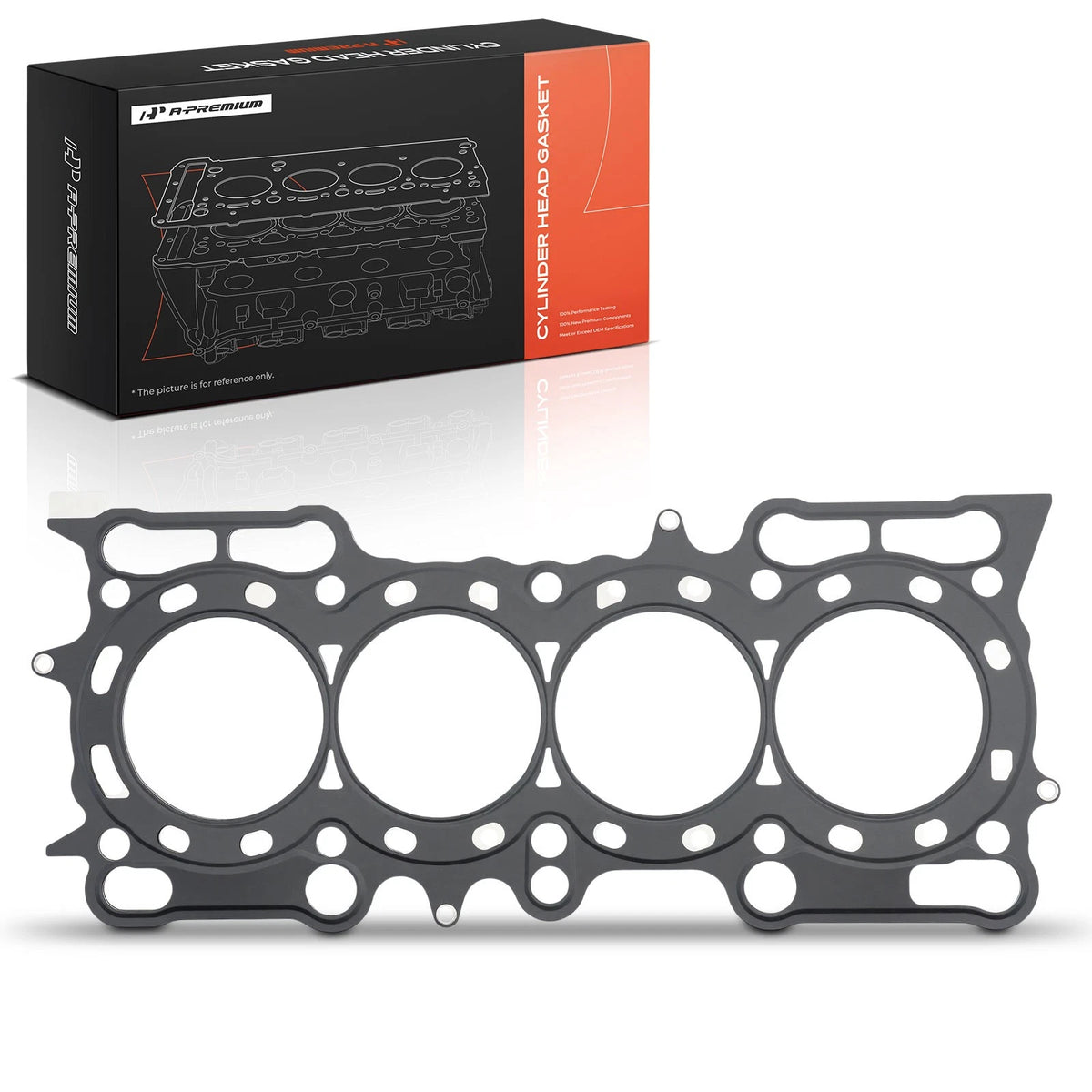 Multi Layer Steel Cylinder Head Gasket for Honda Prelude (1997–2001) 12251P5M004, 26411PT