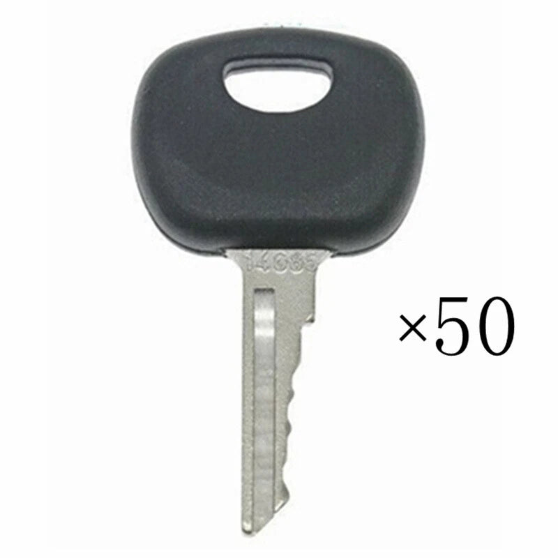 50pc Ignition Key for Bomag Deutz Rammax Vibromax Wacker Heavy Equipment