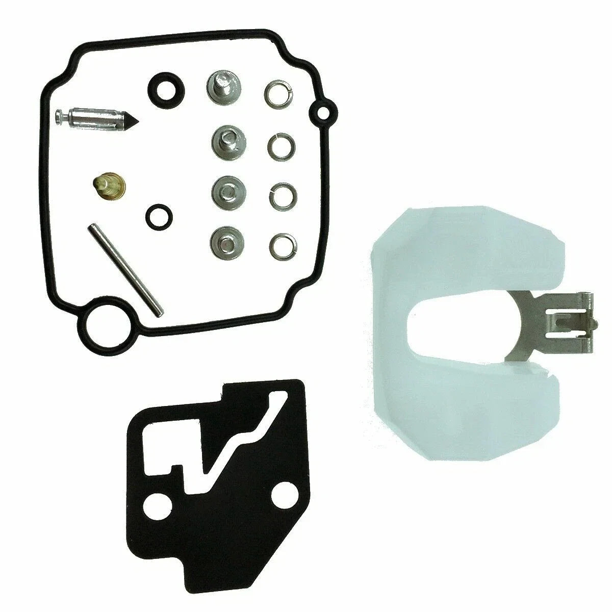 Carb Kit for Yamaha Mercury 9.9 13.5 15 HP (4-Stroke) (66M-W0093-01, 802706A, 18-7738)