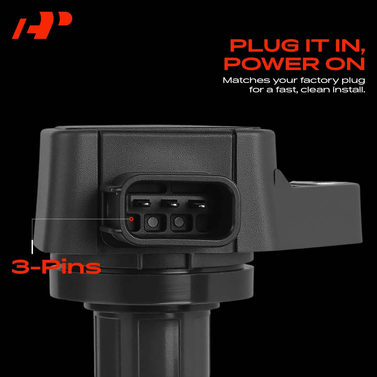 Set of 6 Ignition Coils for Honda Accord (2004–2007) Pilot (2003–2008) Acura MDX (2001–2009) GN10168 UF400