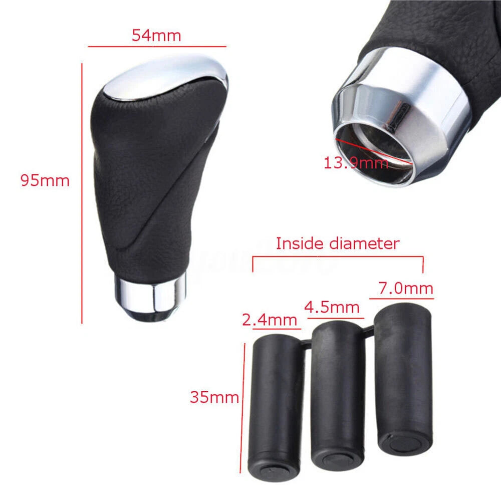 Leather Gear Shift Knob for Car Manual/Automatic