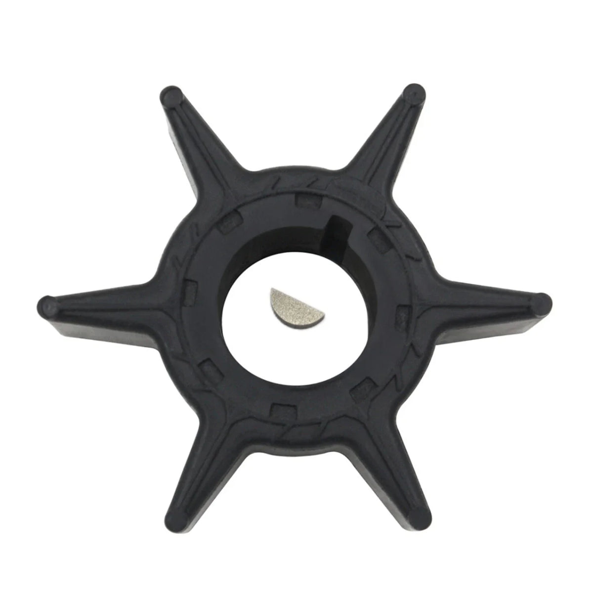 Water Pump Impeller & Key for Yamaha 25 30 40 HP 4-Stroke (1996–2023)