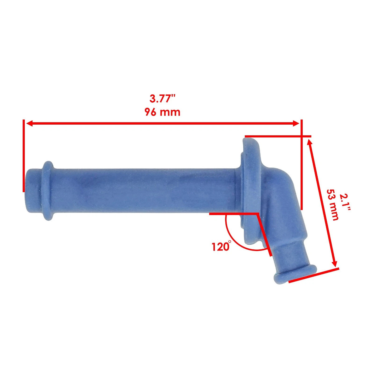 Ignition Coil Spark Plug Cap for Honda CRF450R (2002–2008) IP114, 30700MEB670, 30700MEB671