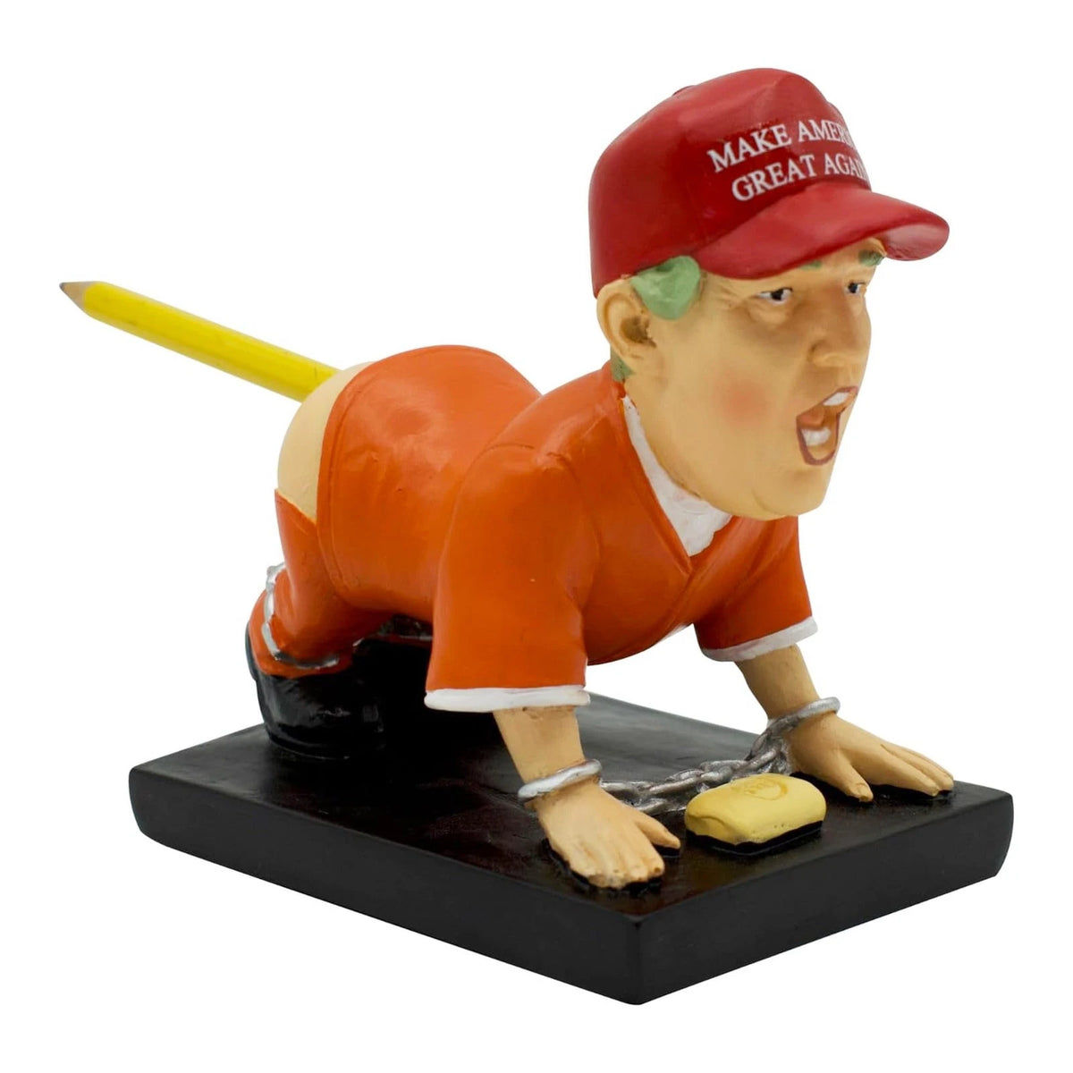 Donald Trump Pen Holder for Desk - Funny Gift for Men