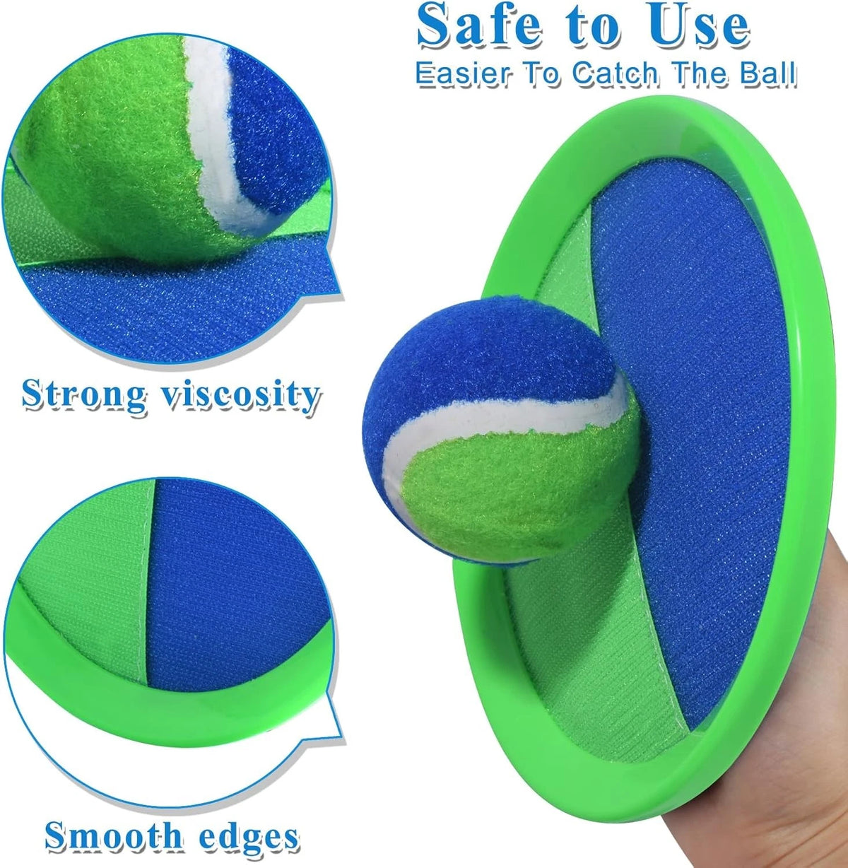 Toss and Catch Ball Set for Kids (Beach Game)