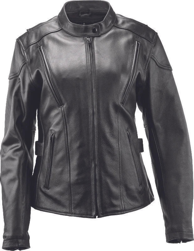 Kuryakyn River Road Race Leather Jacket for Women (Large)