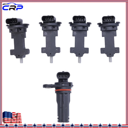 Set of 5 Camshaft Crankshaft Position Sensors for Jeep Wrangler JK (2012–2017) PC893, PC950, PC950T, PC929