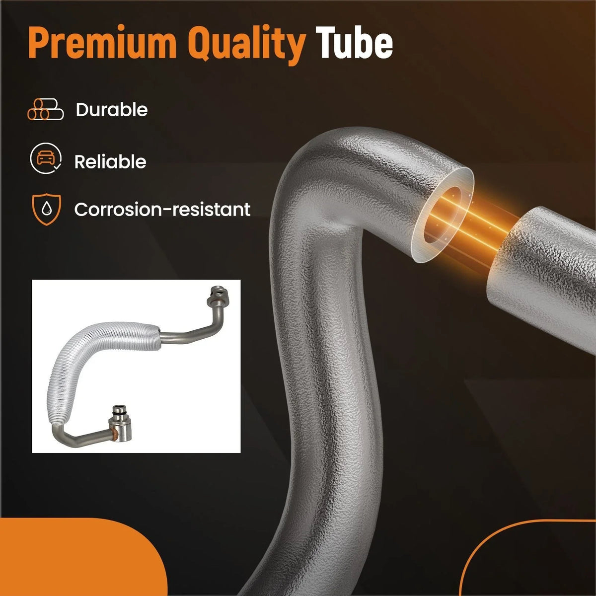 Turbo Coolant Water Line for BMW 230i 330e 330i GT xDrive X3 X4 (2017–2021)