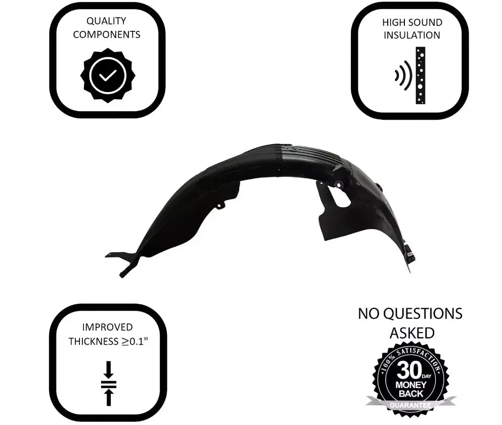 Front Driver Side Fender Liner for Hyundai Sonata (2018–2019) HY1248179