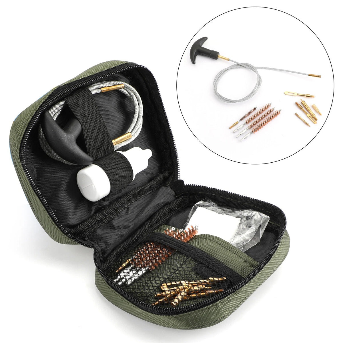 Rifle Cleaning Kit for .17 .22 .270 .300 Calibre